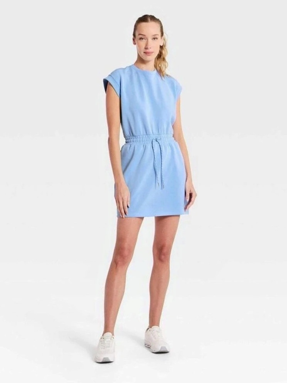 All in Motion Women'Small Airy Sleek Dress Mini Blue Small
